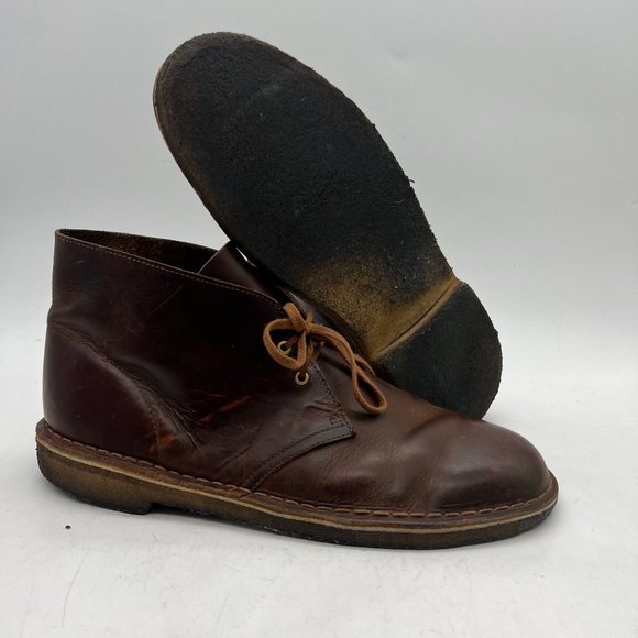 Clarks Originals Desert Boot Mens 10.5 Shoes Beeswax Leather Chukka Crepe Sole MENS Desert Boot Beeswax Desert Boots | Clarks US main image 2